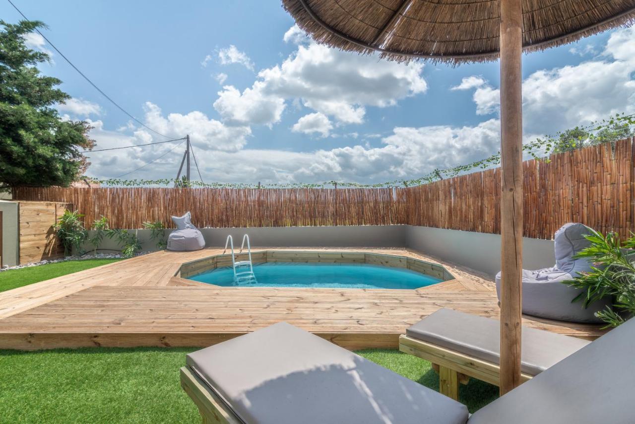 Cozy House With Pool Near Beach Gazi المظهر الخارجي الصورة